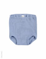 Chiloti albastri din lana merinos organica Dilling Underwear