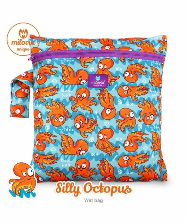 Milovia Wet Bag Silly Octopus Milovia Wet Bag Silly Octopus