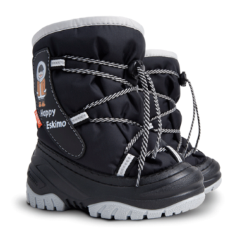Cizme de iarna cu interior lana naturala Happy Eskimo