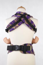 Lenny Lamb Northern Leaves Purple & Yellow Toddler 3