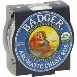 Mini balsam aromatic pentru desfundarea nasului si respiratie regulata 21g Chest Rub Badger