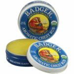 Mini balsam aromatic pentru desfundarea nasului si respiratie regulata 21g Chest Rub Badger 2