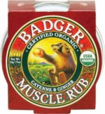 Mini balsam masaj dureri musculare cu ardei cayenne si ghimbir 21g Badger