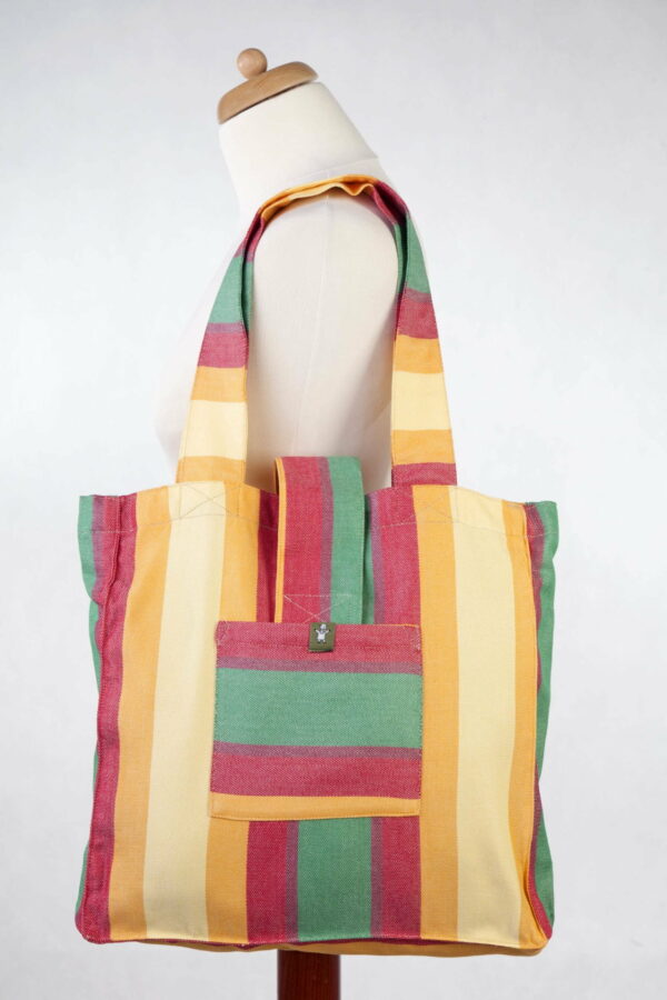 Lenny Lamb geantă textilă de umăr din material de wrap ţesut Spring