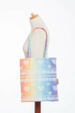Lenny Lamb sacoşă textilă pentru cumpărături din material de wrap ţesut Rainbow Lace 1