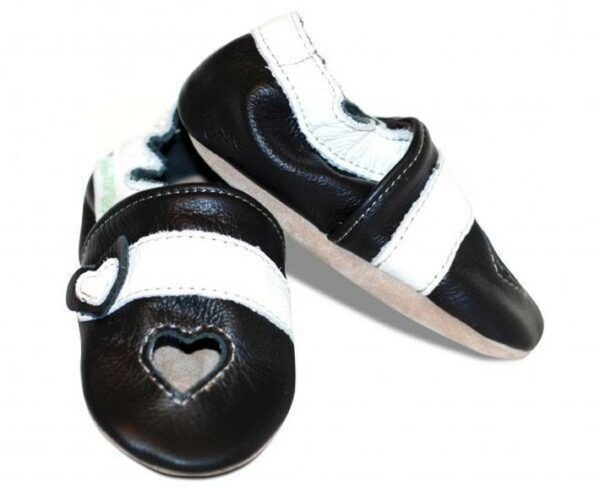Pantofi cu talpă moale Fiorino EkoTuptusie - Retro Black 1