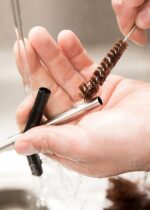 Set capac, pai metalic si perie curatare 3 buc Klean Kanteen