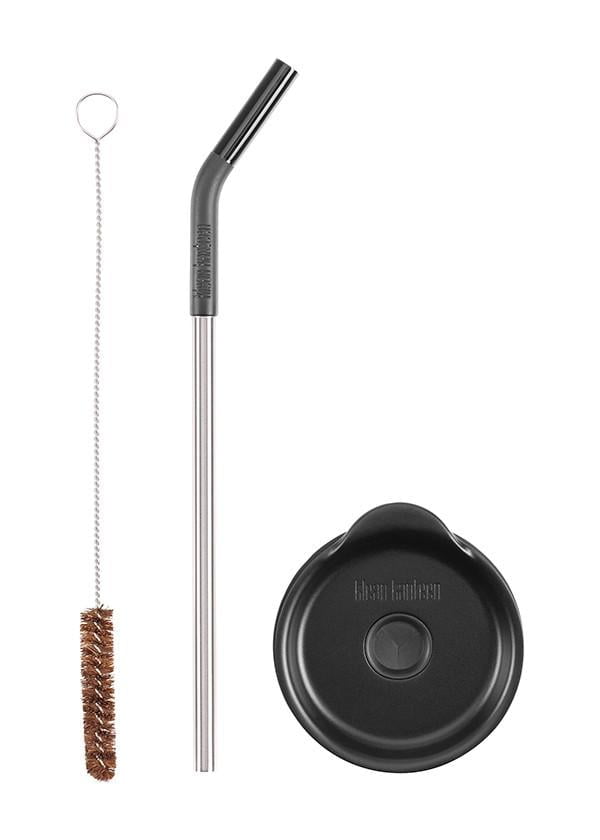 Set capac, pai metalic si perie curatare 3 buc Klean Kanteen Set capac, pai metalic si perie curatare 3 buc Klean Kanteen