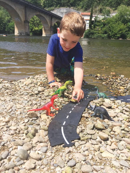 Şosea flexibilă set extensie 4 piese - Crossing Waytoplay Traseu WayToPlay sosea flexibila jucarie