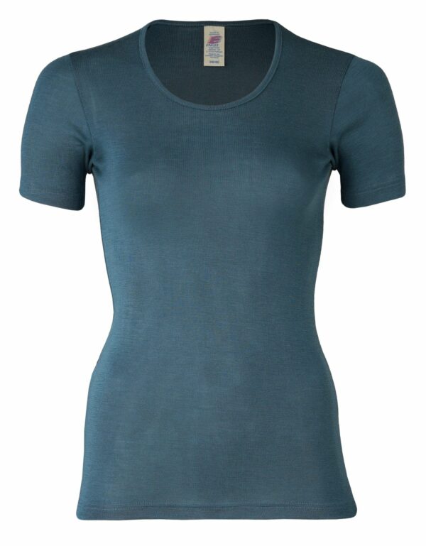 Tricou atlantik din lana merinos si matase organica pentru femei Engel Tricou atlantik din lana merinos si matase organica pentru femei Engel