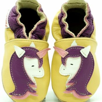 Pantofi cu talpa moale Fiorino EkoTuptusie Faster - Princess Unicorn