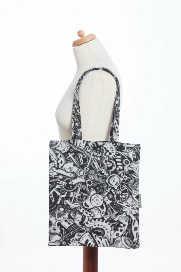 Lenny Lamb sacosa textila pentru cumparaturi din material de wrap tesut Clockwork