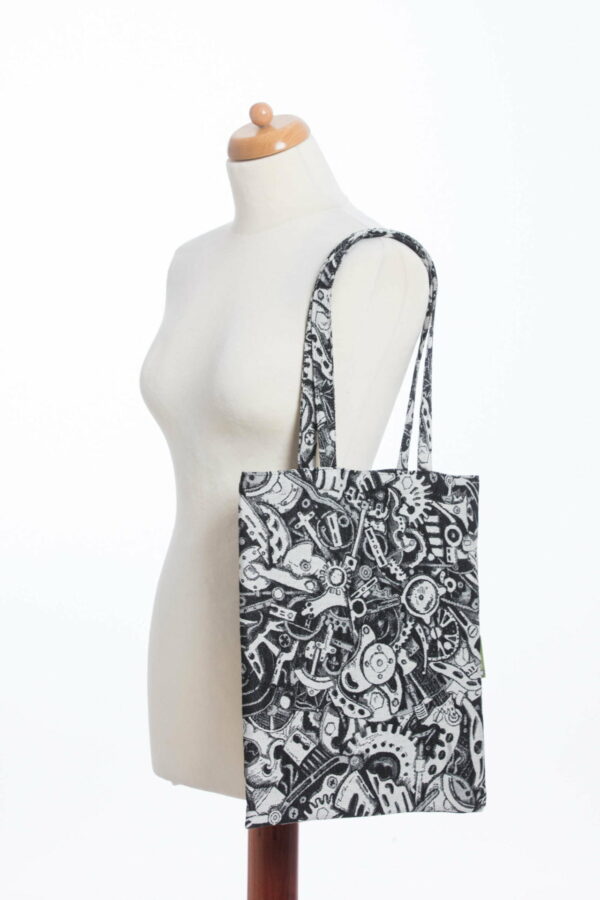 Lenny Lamb sacosa textila pentru cumparaturi din material de wrap tesut Clockwork