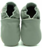 Pantofi din piele cu talpa moale Fiorino EkoTuptusie V2 - Calm Grey