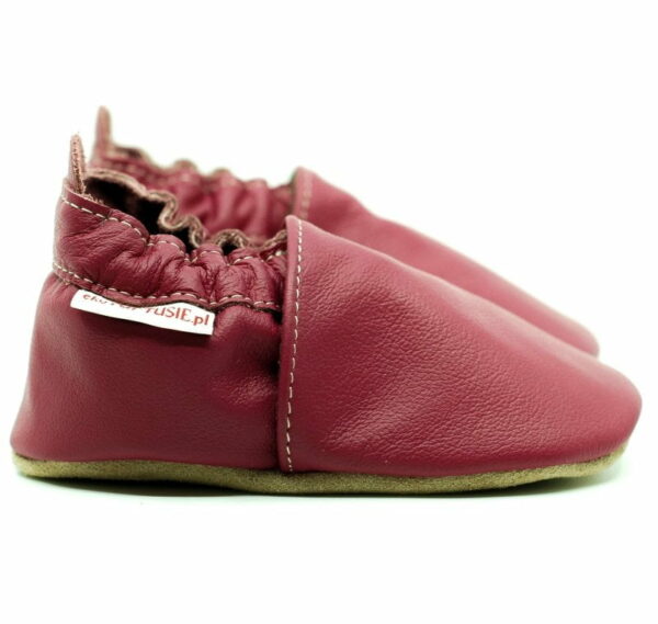 Pantofi din piele cu talpa moale Fiorino EkoTuptusie V2 - Redsy Pink