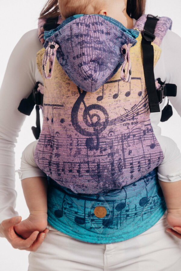 LennyGo marsupiu ergonomic Symphony Paradise SunriseToddler Lenny Lamb