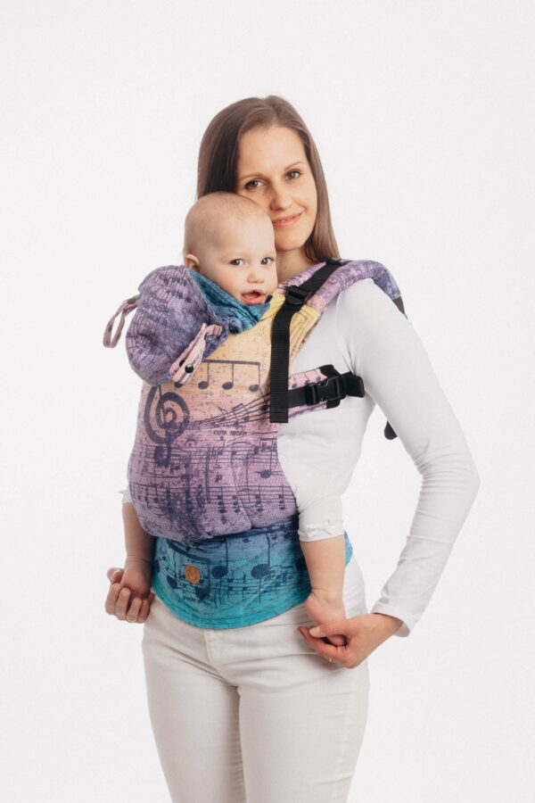 LennyGo marsupiu ergonomic Symphony Paradise SunriseToddler Lenny Lamb
