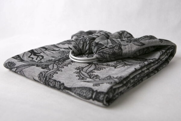 Lenny Lamb sling cu inele cu umar gathered Time Without Skull