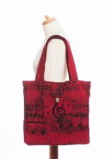 Lenny Lamb geantă textilă de umăr din material de wrap ţesut Symphony Flamenco