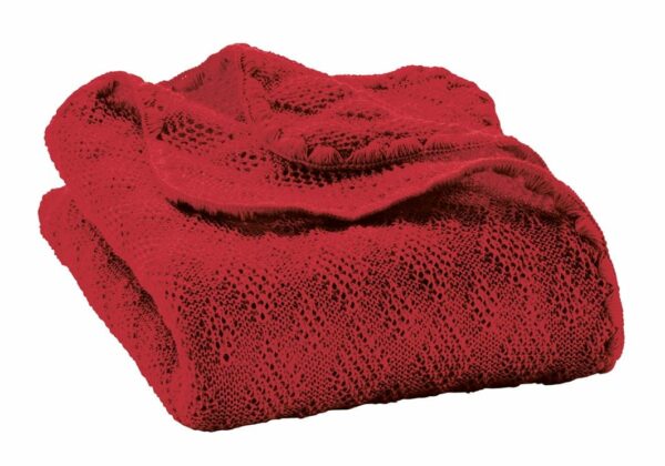 Patura Disana din lana merinos tricotata pentru bebelusi Bordeaux