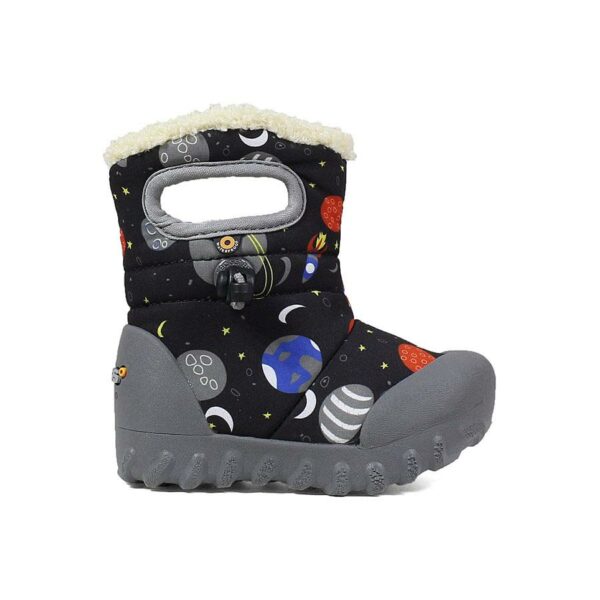 BOGS Footwear cizme de iarna impermeabile B-MOC Space Black Multi 2
