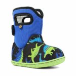 BOGS Footwear cizme de iarnă impermeabile Baby Bogs Dino Electric Blue Multi 1