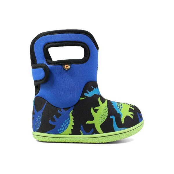 BOGS Footwear cizme de iarnă impermeabile Baby Bogs Dino Electric Blue Multi