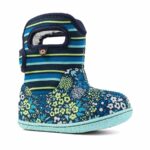 BOGS Footwear cizme de iarnă impermeabile Baby Bogs Northwest Garden Teal Multi 1