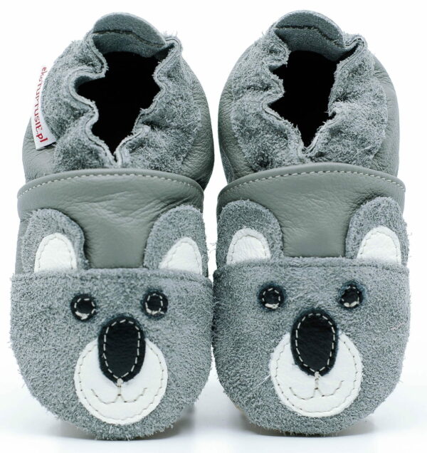 Pantofi sandale din piele cu talpă moale Fiorino EkoTuptusie V2 Faster - Koala
