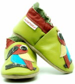 Pantofi sandale din piele cu talpă moale Fiorino EkoTuptusie V2 Faster - Parrot 1