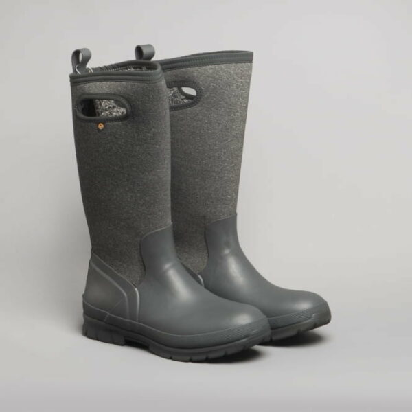 BOGS Footwear cizme de iarnă impermeabile pentru femei Crandall Tall Dark Grey