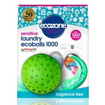 Ecoballs bilă eco pentru spălarea rufelor fără miros Sensitive 1000 spălări Ecozone
