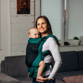 LennyUpGrade ediție de vară Basic Line Emerald marsupiu ajustabil Lenny Lamb (grade B)