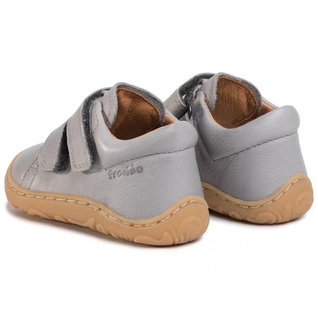 Pantofi din piele cu talpă extra flexibilă Froddo Light Grey 5