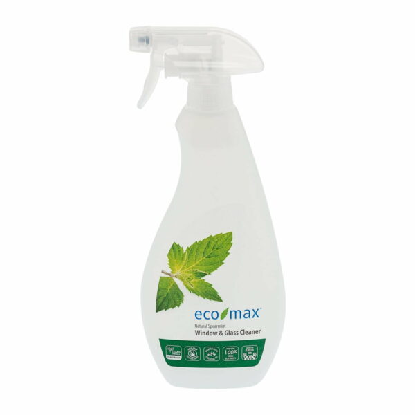 Soluție pentru curățat geamuri și sticlă cu mentă creață 710 ml Ecomax