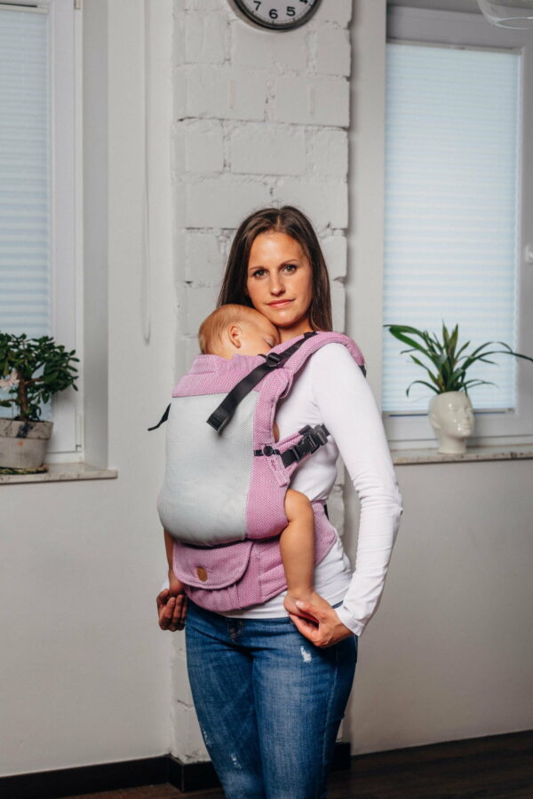 LennyUpGrade ediție de vară mesh Basic Line Little Herringbone Purple marsupiu ajustabil Lenny Lamb 3