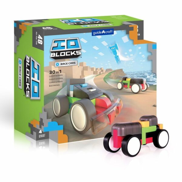 IO Blocks Race Cars (48 piese)