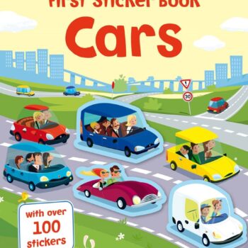 First Sticker Book Cars - Caroline Young Usborne Publishing carte cu stickere
