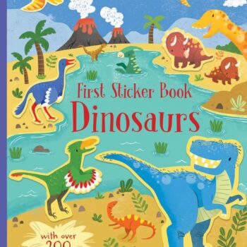First Sticker Book Dinosaurs - Hannah Watson Usborne Publishing carte cu stickere