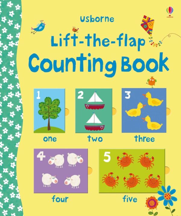 Lift-The-Flap Counting Book - Felicity Brooks Usborne Publishing carte cu clapete