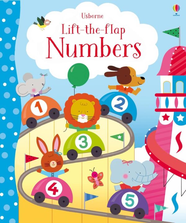 Lift-The-Flap Numbers - Felicity Brooks Usborne Publishing carte cu clapete