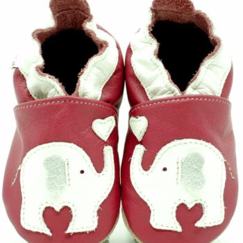 Pantofi cu talpă moale Fiorino EkoTuptusie - Elephants