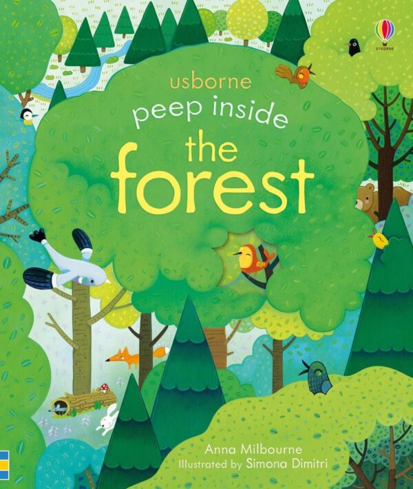 Peep Inside A Forest  - Anna Milbourne Usborne Publishing carte cu clapete