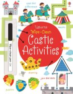 Wipe-Clean Castle Activities - Kirsteen Robson Usborne Publishing carte refolosibilă cu activități
