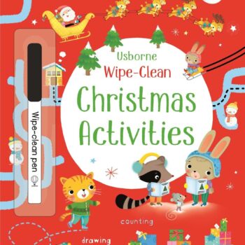 Wipe-Clean Christmas Activities - Kirsteen Robson Usborne Publishing carte refolosibilă cu activități