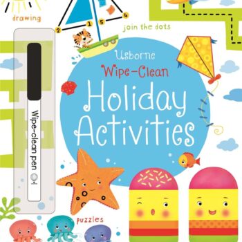 Wipe-Clean Holiday Activities - Kirsteen Robson Usborne Publishing carte refolosibilă cu activități
