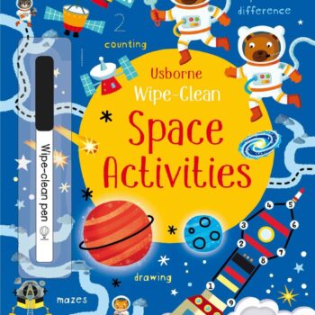 Wipe-Clean Space Activities - Kirsteen Robson -Usborne Publishing carte refolosibilă cu activități