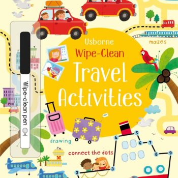 Wipe-Clean Travel Activities - Kirsteen Robson Usborne Publishing carte refolosibilă cu activități