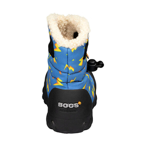 BOGS Footwear cizme de iarnă impermeabile B-MOC Lightning Royal Blue Multi 4