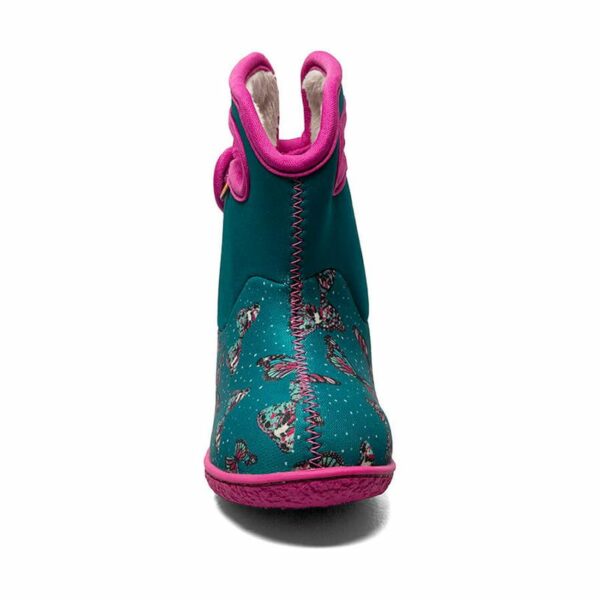 BOGS Footwear cizme de iarnă impermeabile Baby Bogs Butterfly Teal Multi 2